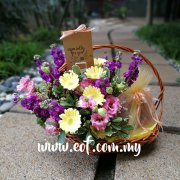 Flower and Fruit Basket